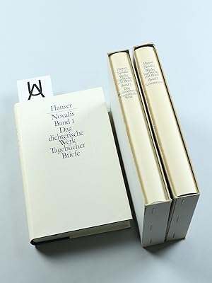 Werke, Tagebücher und Briefe Friedrich von Hardenbergs. [Bde. 1 - 3; komplett].