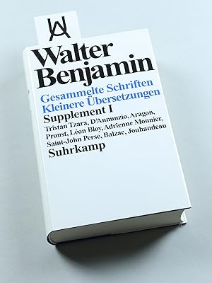 Bild des Verkufers fr Kleinere bersetzungen. Tristan Tzara, D'Annunzio, Aragon, Proust, Lon Bloy, Adrienne Monnier, Saint-John Perse, Balzac, Jouhandeau. zum Verkauf von Antiquariat Uhlmann