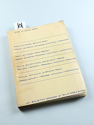 Seller image for Live in Your Head. When Attitudes Become Form. Works - Concepts - Processes - Situations - Information. Wenn Attitden Form werden. Werke - Konzepte - Vorgnge - Situationen - Information. []. for sale by Antiquariat Uhlmann