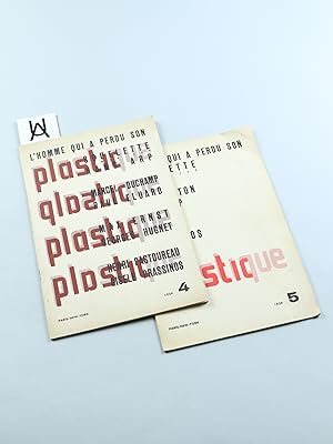 Bild des Verkufers fr Plastic/Plastique, [Nr.] 4 / 1939. [Und:] Plastic/Plastique, [Nr.] 5 / 1939. zum Verkauf von Antiquariat Uhlmann