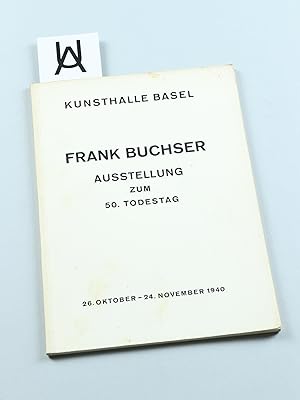 Bild des Verkufers fr Frank Buchser. Ausstellung zum 50. Todestag. zum Verkauf von Antiquariat Uhlmann