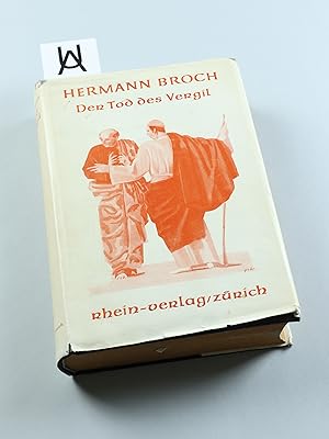 Bild des Verkufers fr Der Tod des Vergil. Roman. zum Verkauf von Antiquariat Uhlmann