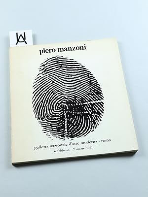 Imagen del vendedor de Mostra di Piero Manzoni. Presentazione di Palma Bucarelli. Catalogo a cura di Germano Celant. a la venta por Antiquariat Uhlmann