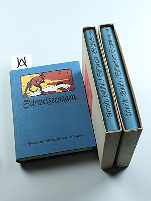 Bild des Verkufers fr Schweizer Sagen. [Bde. 1 - 3; komplett]. zum Verkauf von Antiquariat Uhlmann