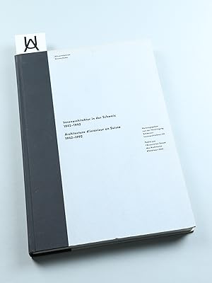 Imagen del vendedor de Innenarchitektur in der Schweiz, 1942 - 1992. Architecture d'intrieur en Suisse, 1942 1992. a la venta por Antiquariat Uhlmann