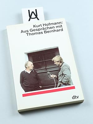 Seller image for Aus Gesprchen mit Thomas Bernhard. Mit Fotos von Sepp Dreissinger und Emil Fabjan. for sale by Antiquariat Uhlmann