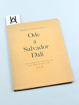 Imagen del vendedor de Ode  Salvador Dal. Texte espagnol & traduction par Louis Parrot & Paul luard. a la venta por Antiquariat Uhlmann