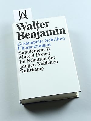 Bild des Verkufers fr Im Schatten der jungen Mdchen. bersetzt von Walter Benjamin und Franz Hessel. zum Verkauf von Antiquariat Uhlmann