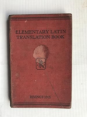 Imagen del vendedor de Elementary Latin Translation Book a la venta por Beach Hut Books