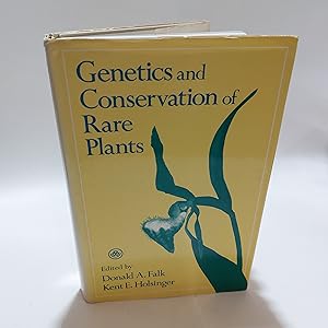 Bild des Verkufers fr Genetics and Conservation of Rare Plants zum Verkauf von Cambridge Rare Books