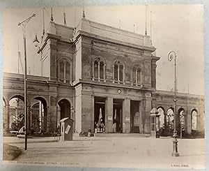 Fotografia originale Genova Esposizione Italo-Americana 1892