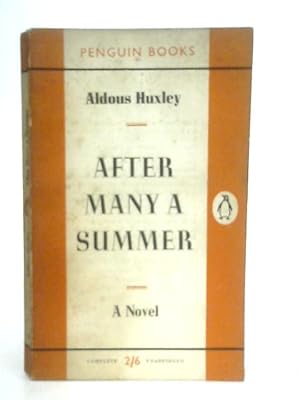 Seller image for After Many a Summer: A novel for sale by World of Rare Books