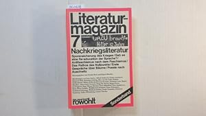 Bild des Verkufers fr Nachkriegsliteratur : Spurensicherung d. Krieges, gab es e. Reeducation d. Sprache, Antifaschismus nach d. Faschismus, d. Pathos d. Nullpunkts, erste Gesprche ber Bume, Poesie nach Auschwitz zum Verkauf von Gebrauchtbcherlogistik  H.J. Lauterbach