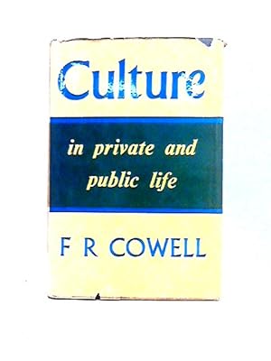 Culture in Private and Public Life