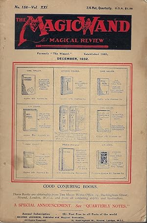 The Magic Wand and Magical Review No.156, Vol. XXI, December 1932