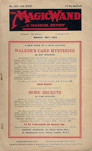 The Magic Wand and Magical Review No157, Vol. XXIII, March - May1933