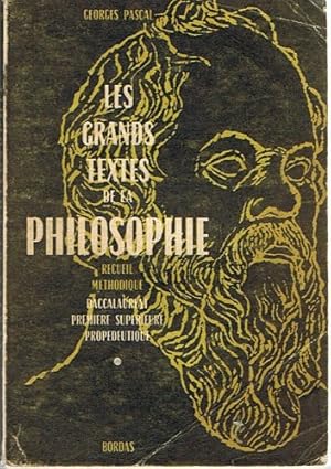Seller image for Les grands textes de la philosophie for sale by Ammareal