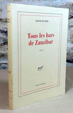 Seller image for Tous les bars de Zanzibar. for sale by Latulu