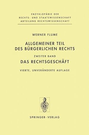 Imagen del vendedor de Allgemeiner Teil des Brgerlichen Rechts a la venta por BuchWeltWeit Ludwig Meier e.K.