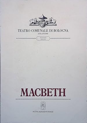 Teatro autonomo di Bologna. Stagione 1994-1995. Macbeth