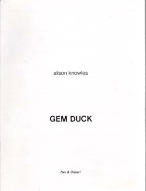 Seller image for Gem Duck. for sale by Antiquariat Querido - Frank Hermann