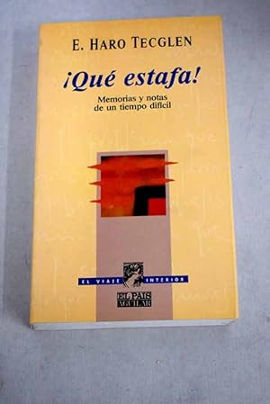 Imagen del vendedor de Qu estafa! a la venta por Alcan Libros