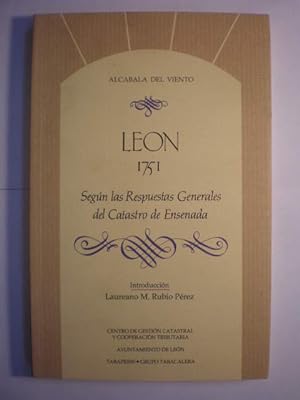 Seller image for Len 1751 Segn las respuestas generales del Catastro de Ensenada for sale by Librera Antonio Azorn