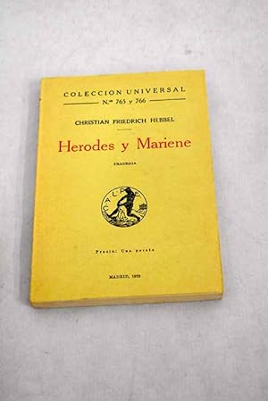 Imagen del vendedor de Herodes y Mariene a la venta por Alcan Libros