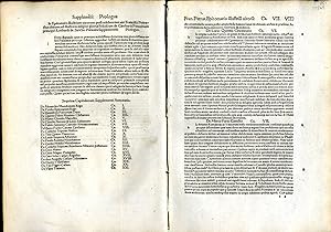 Bild des Verkufers fr Opera Latina. Ed: Sebastian Brant (group ofthree incunable leaves) zum Verkauf von Pazzo Books