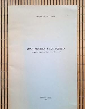 Juan Moreira y los Podestá / Firmado y dedicado