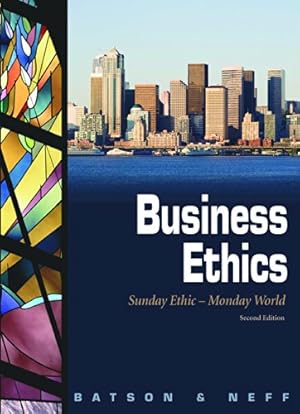 Seller image for Business Ethics: Sunday Ethic - Monday World [Soft Cover ] for sale by booksXpress