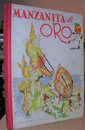 MANZANITA DE ORO. Cuento infantil con ilustraciones de Montserrat Barta.