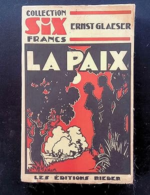 Seller image for La paix for sale by LibrairieLaLettre2