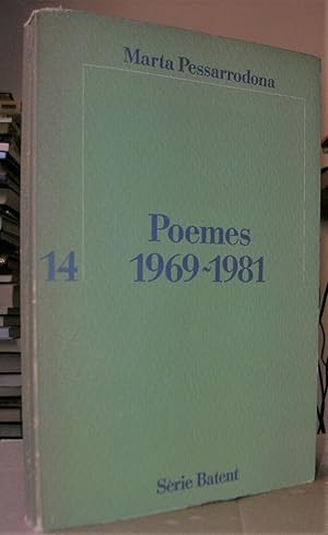 POEMES 1969 - 1981. Dibuixos de Josep Maria Subirachs. Pròleg de R. Pinyol-Balasch.