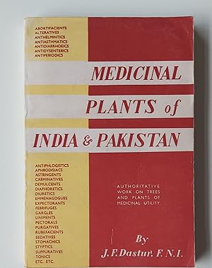 Bild des Verkufers fr Medicinal plants of India and Pakistan zum Verkauf von irma ratnikaite