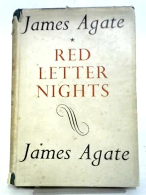 Bild des Verkufers fr Red Letter Nights zum Verkauf von World of Rare Books