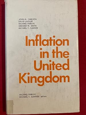 Bild des Verkufers fr Inflation in the United Kingdom. zum Verkauf von Plurabelle Books Ltd