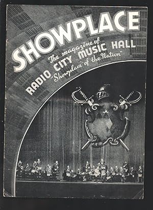 Seller image for Showplace-Radio City Music Hall Program 6/23/1938-Musical & dance performances-'Holiday'-Katherine Hepburn-Cary Grant-VG for sale by DTA Collectibles