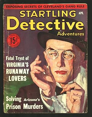 Startling Detective Adventures 4/1936-Cleveland's Gang Rule-Chicago's Stick Up Syndicate -Pulp cr...