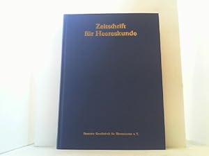 Seller image for Zeitschrift fr Heereskunde. Jahrgnge 1991 und 1992 in einem Band. for sale by Antiquariat Uwe Berg