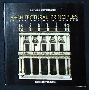 Imagen del vendedor de Architectural Principles in the Age of Humanism [provenance: Venturi, Scott Brown and Associates] a la venta por Classic Books and Ephemera, IOBA