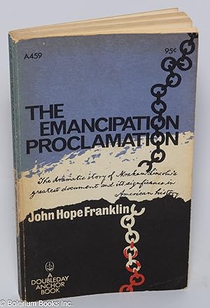 Seller image for The Emancipation Proclamation for sale by Bolerium Books Inc.