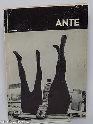Imagen del vendedor de Ante: vol. 3, #1, Spring 1967 a la venta por Bolerium Books Inc.