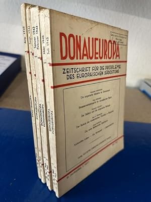 Donaueuropa - Zeitschrift für die Probleme des europäischen Südostens - Konvolut 1943