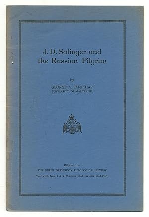 Bild des Verkufers fr J. D. Salinger and the Russian Pilgrim zum Verkauf von Between the Covers-Rare Books, Inc. ABAA