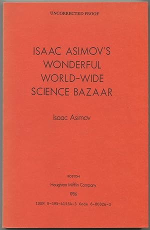 Immagine del venditore per Isaac Asimov's Wonderful World-Wide Science Bazaar venduto da Between the Covers-Rare Books, Inc. ABAA