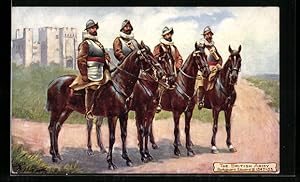 Künstler-Postcard The British Army, Bodyguard Edward VI 1547-53