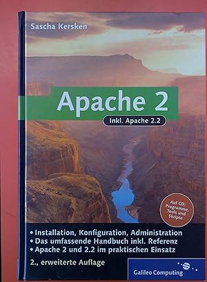 Seller image for Apache 2 inkl. Apache 2.2 mit CD (2., erweiterte Auflage) for sale by biblion2