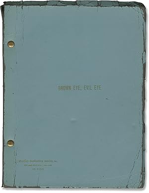 Bild des Verkufers fr Brown Eye, Evil Eye (Original screenplay for the 1968 film) zum Verkauf von Royal Books, Inc., ABAA