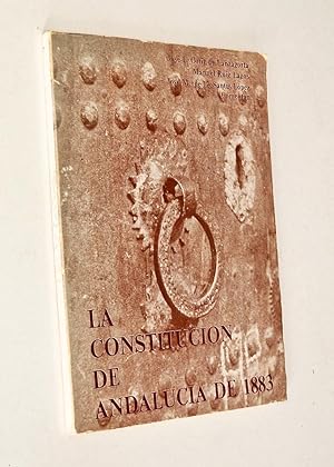 Imagen del vendedor de LA CONSTITUCIN DE ANDALUCA DE 1883 a la venta por Libros con Vidas